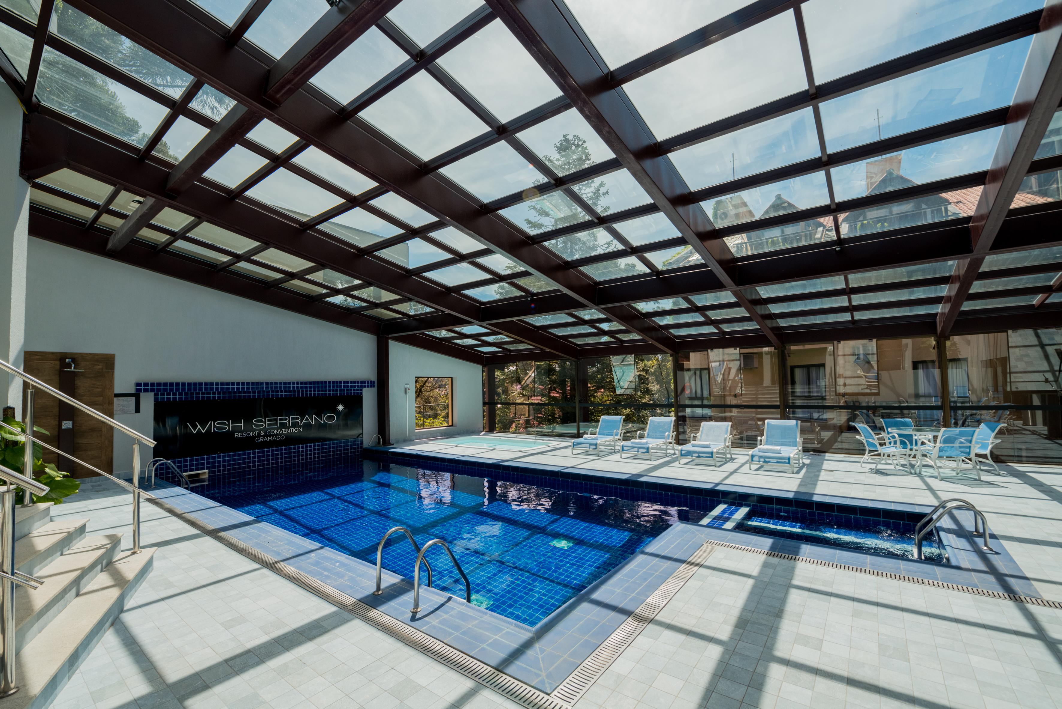 Wish Serrano Resort Gramado Esterno foto Swimming pool